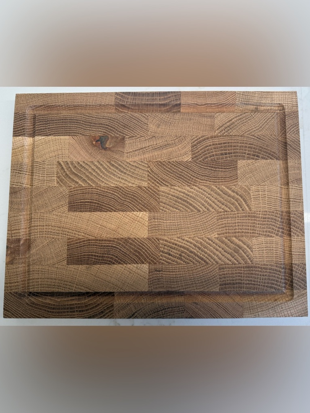 NEW Magnolia Wood Cutting Board Butcher Block Farmhouse 12.5x9.75